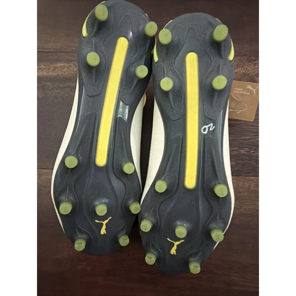 New Puma Womens King Ultimate FG AG Soccer Cleats Size 7 Yellow